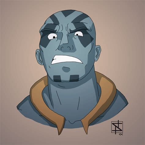 [OC] Grog Strongjaw : characterdrawing