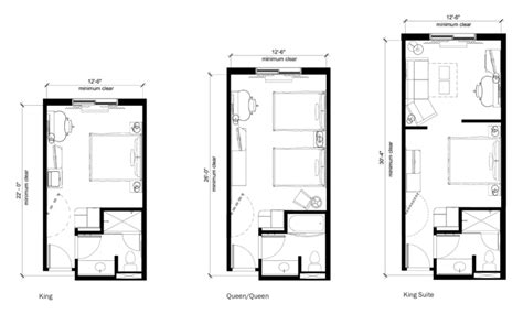 Hotel Floor Plans - Importance and Benefits - 2D & 3D Plans Luxury Hotel Bedroom, Hotel Bedroom ...