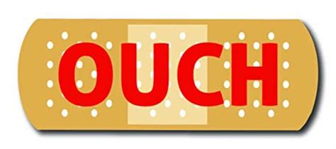 Ouch Band Aid Car Magnet 3x8 Decal Great for - Etsy