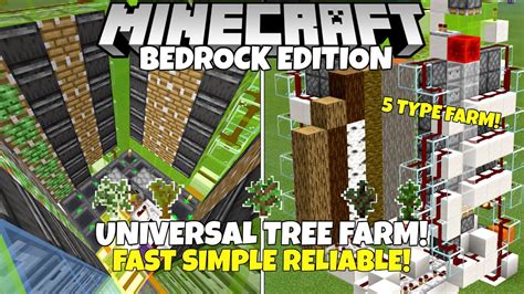 Minecraft Tree Farm Automatic