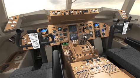 Boeing 757-200 Cockpit 3D Model $209 - .3ds .blend .c4d .fbx .ma .obj ...