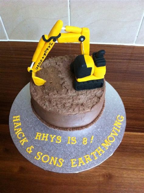 Excavator Cake - CakeCentral.com