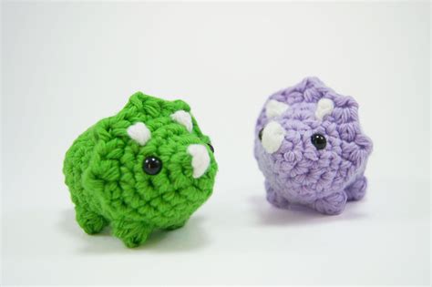 Triceratops crochet! | Crochet dinosaur patterns, Crochet amigurumi free, Crochet amigurumi free ...