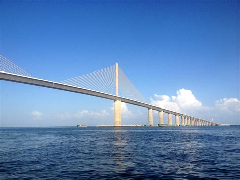 Sunshine Skyway Bridge Florida Wallpapers - Wallpaper Cave