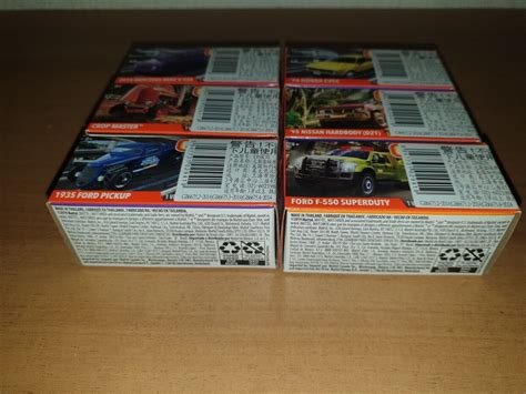 New - 6 x Matchbox Mattel Metal Cars - 1999 - 95 Hardbody, 1935 Ford, Civic ETC | eBay