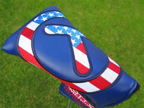 Scotty Cameron Tour Only "USA" Industrial Circle T Mid Mallet Headcover - Tour Putter Gallery