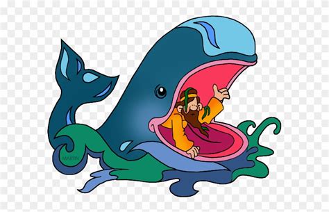 Download Whale - Jonah And The Whale Clip Art - Png Download (#792534 ...