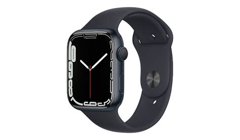 Apple Watch Series 7 (GPS) - midnight aluminum - smart watch with sport ban - MKN53VC/A