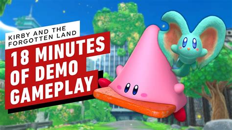 Kirby and the Forgotten Land - 18 Minutes of Demo Gameplay - YouTube