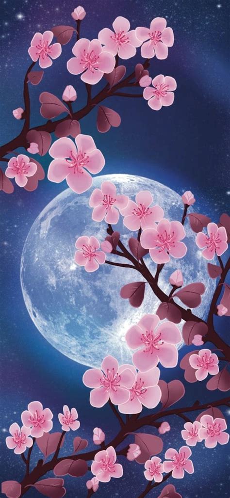 Free download Sakura Flower Phone Wallpaper Iphone Wallpaper Digital ...