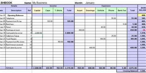 50 Simple Debit Credit Excel Spreadsheet