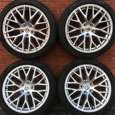 18 inch VW Golf alloy wheels tyres Caddy Van Passat Seat Leon Exeo Audi A3 A4 alloys rims gti ...