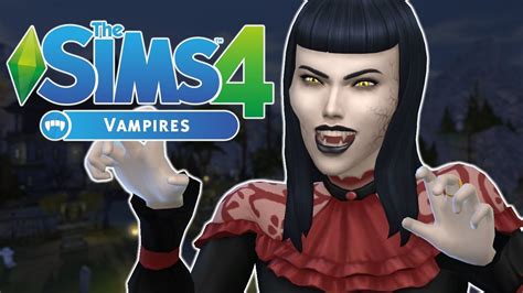 Sims 4 Vampires Let's Play | Part 1 | Vampire Blessing - YouTube