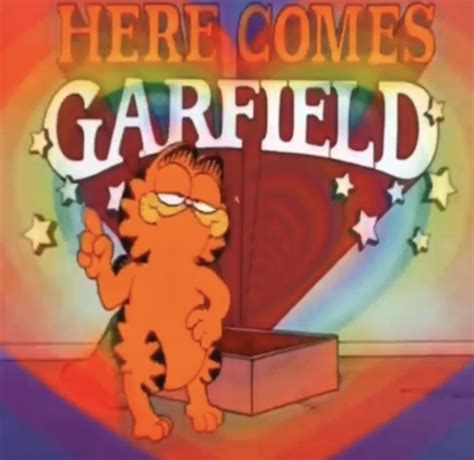 Here Comes Garfield | Garfield, Retro aesthetic, Here comes