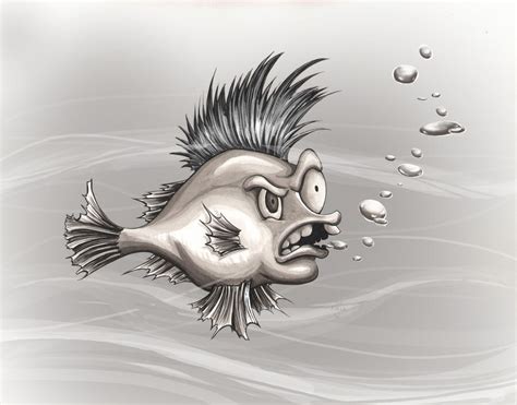 Angry Fish by IanAyala on DeviantArt