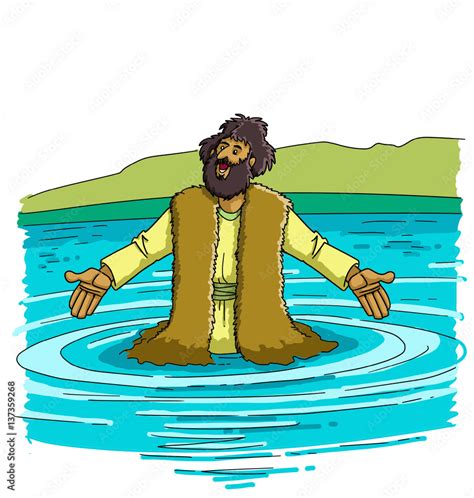 John the Baptist Stock Illustration | Adobe Stock