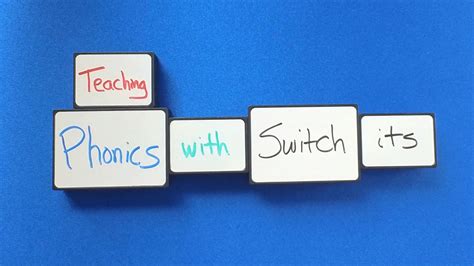 Teaching Phonics with Switch-Its — The Wonder of Science