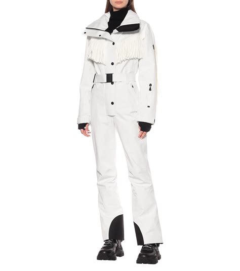 Moncler Genius Fringe-embellished Ski Suit in White - Lyst