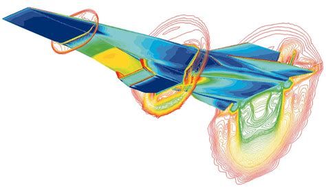 Aerodynamic Simulation for Aerospace Projects – Mach 5 Low-down