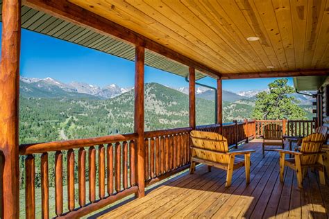 Armstrong Log Cabin: Estes Park 4 Bedroom Mountain View Log Cabin ...