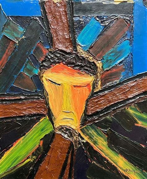 Crucifixion Oil Paintings - 90 For Sale on 1stDibs