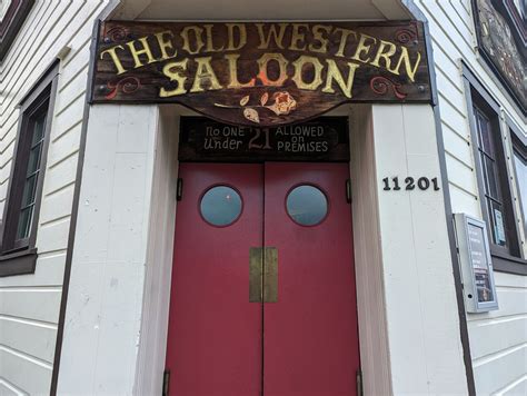 Behind the walls at the Old Western Saloon in Point Reyes