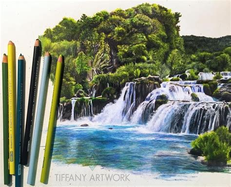 Colored Pencil Landscapes