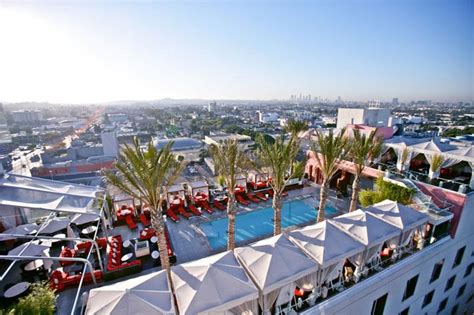 6 Best Rooftop Pools In Los Angeles, California - The Lux Traveller