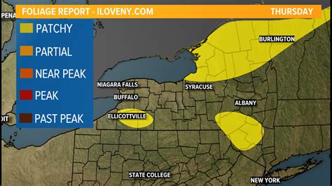 First reports of fall colors spotted across New York State | wgrz.com