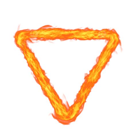 Realastic Triangle Fire Flame Transparent, Fire, Fire Flame, Fire Effect PNG Transparent Clipart ...