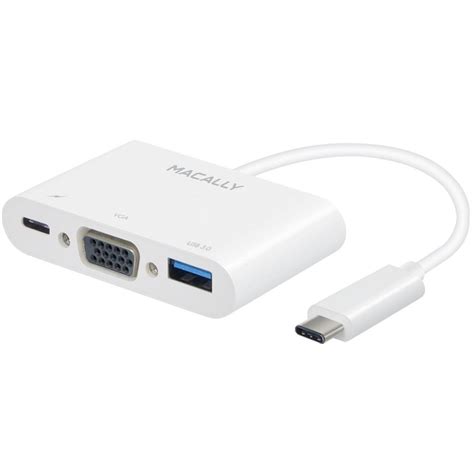 Macally USB-C to VGA Multiport Adapter Price — Dice.bg