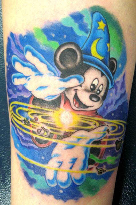 32 Mickey Mouse/Sorcerer Mickey Tattoo ideas in 2021 | mickey tattoo, mickey, mickey mouse tattoos