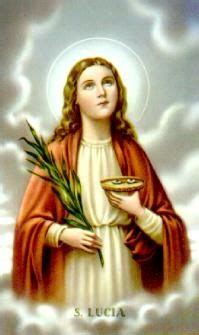 Saint Lucia | Catholic saints, Santa lucia day, Santa lucia