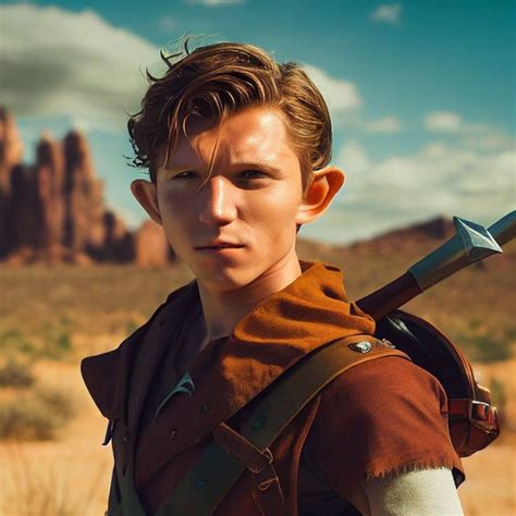 8 Images of Tom Holland as Link From Legend of Zelda - Gayety