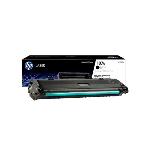 HP 107A W1107A Black Original Laser Toner Cartridge | Personal Computers