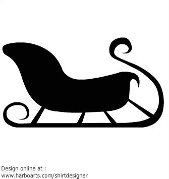 Free Sleigh Silhouette Cliparts, Download Free Sleigh Silhouette Cliparts png images, Free ...