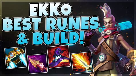 THE BEST EKKO RUNES & BUILD FOR MID SEASON 11 ! - YouTube