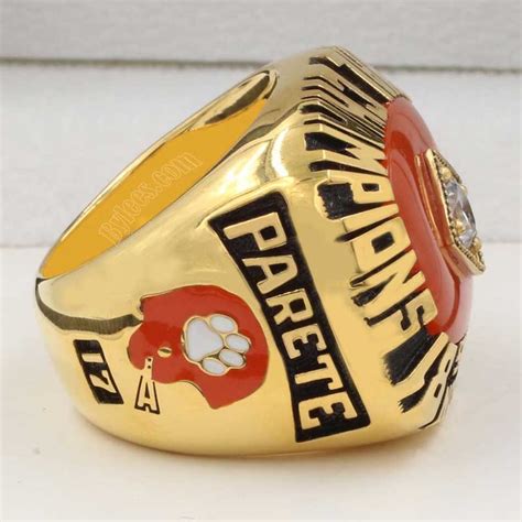 1981 Clemson Tigers National Championship Ring – Best Championship Rings|Championship Rings Designer