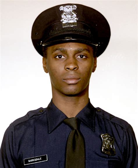 Police Officer Andre Barksdale, Detroit Police Department, Michigan