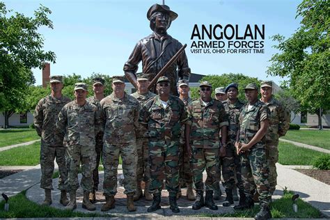 Angolan Armed Forces general visits US, Ohio for first time