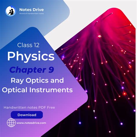 Class 12 Physics Chapter 9 Ray Optics and Optical Instruments ...