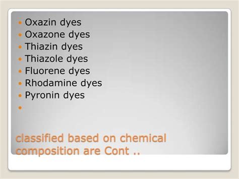 Chemistry of inks, dyes and pigments | PPT