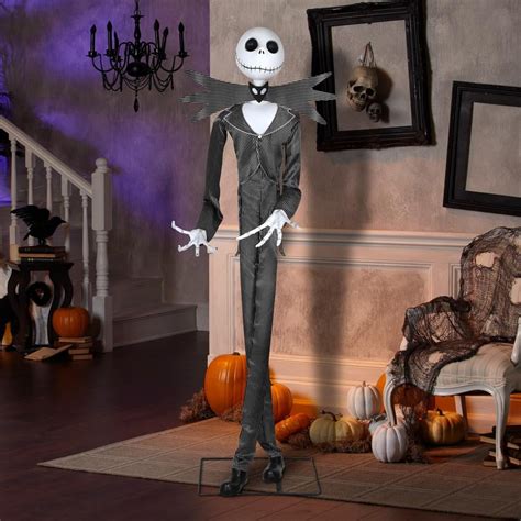 Home Depot's Life-Size Animatronic Jack Skellington | Home Depot Has Giant Jack Skellington and ...