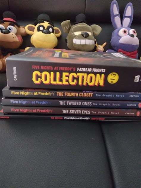 My entire FNaF collection! it isn't very expansive or anything, but I'd thought I'd share. (I ...