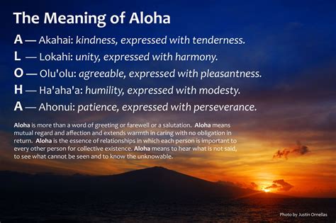 The Meaning of Aloha | Aloha friday, Hawaii quotes, Aloha