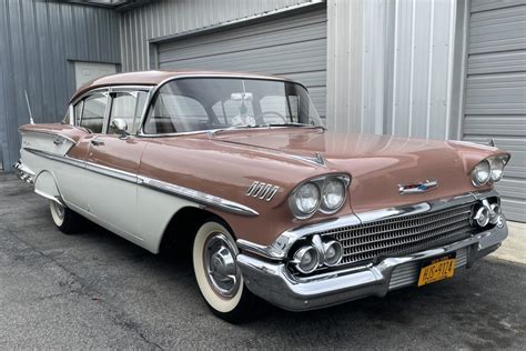 1958 Chevrolet Bel Air Four-Door Sedan for sale on BaT Auctions - sold for $19,100 on July 10 ...