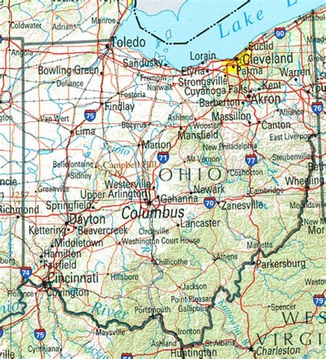 Ohio Road Map 2024 - Betty Chelsey