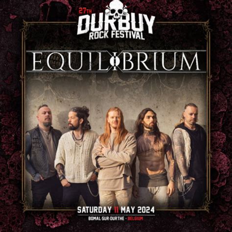 Equilibrium is the first band on the bill at the next Durbuy Rock ...