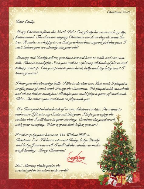 personalized letters from santa | levelings