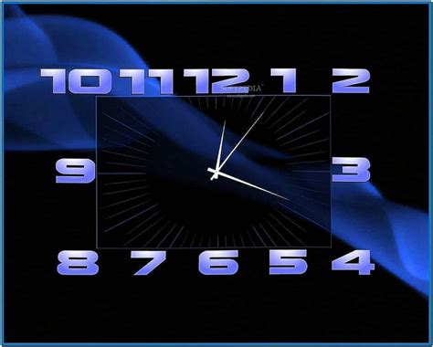 Screensaver clock for hp - Download free